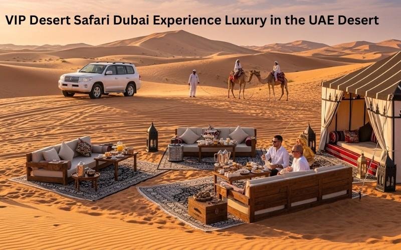 VIP desert safari Dubai with private 4x4 ride over golden sand dunes