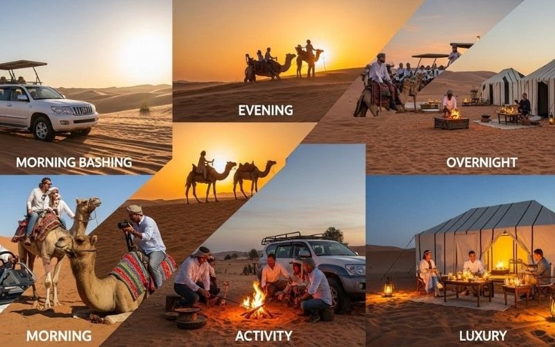 Evening desert camp with cultural performances on the top rated desert safari Dubai
