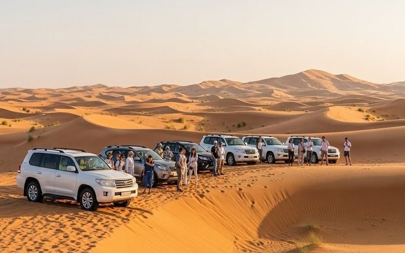 Group-Pickup-Desert-Safari-Dubai-–-Easy-Desert-Adventures-for-Groups