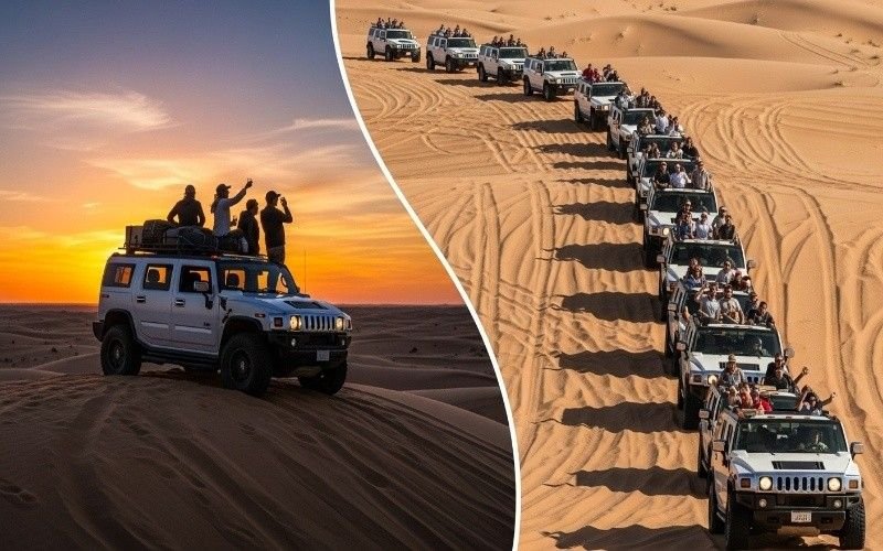 Comparison-of-private-vs-shared-Hummer-desert-safari-experience-in-Dubai