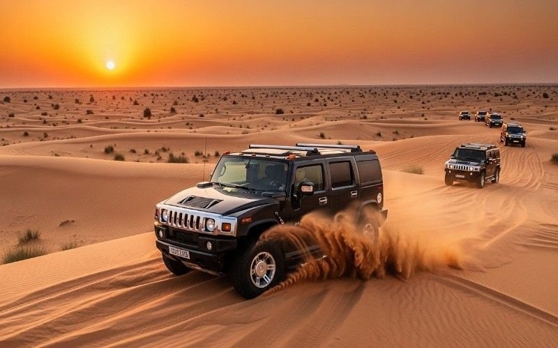 Thrilling-dune-bashing-adventure-in-Dubai-desert-with-Hummer-H2