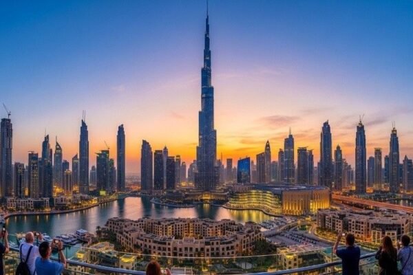 Feature-Dubai-skyline-at-sunset
