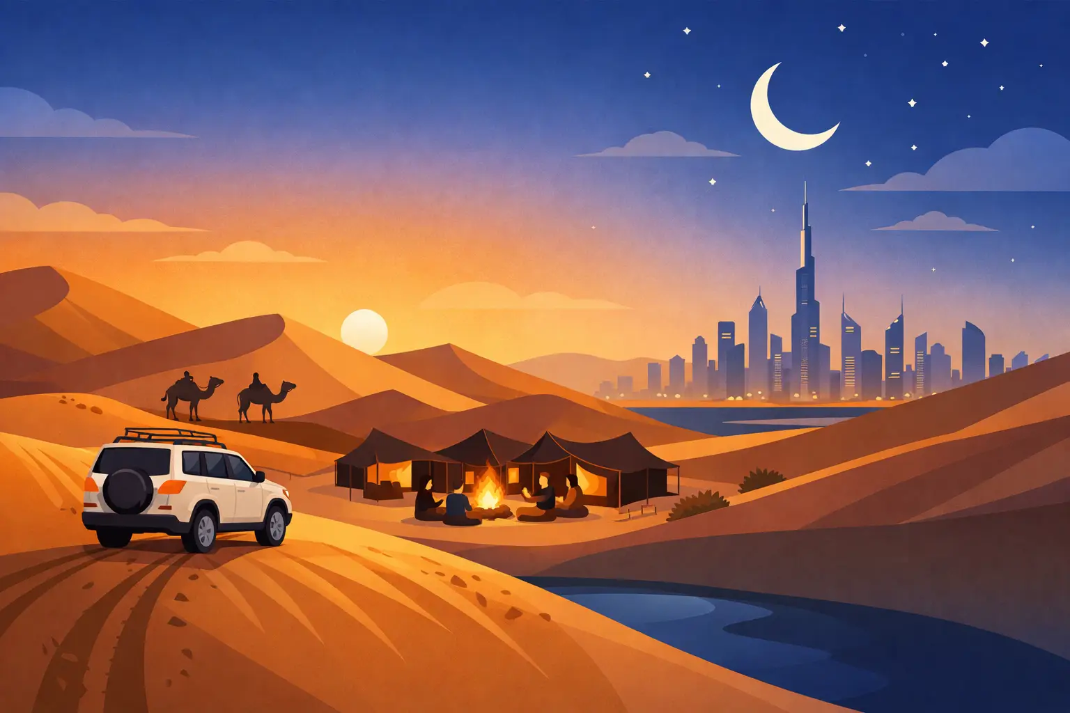 Is an Overnight Desert Safari Dubai Worth It?