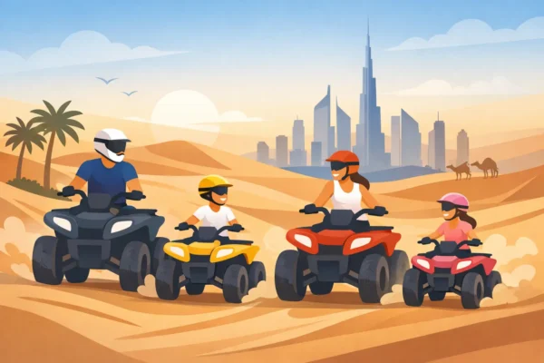 Quad Bike Age Limit Dubai for Family Trips