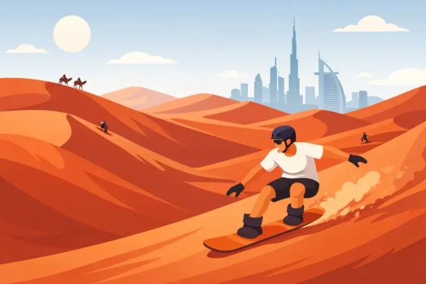 Where to Go Sandboarding in Dubai for Red Dunes