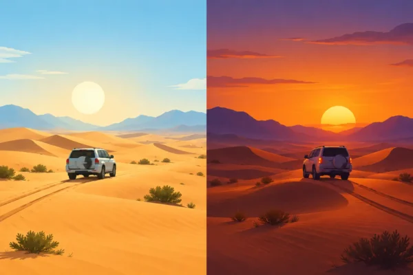 Morning Versus Evening Desert Tour - Which Wins?