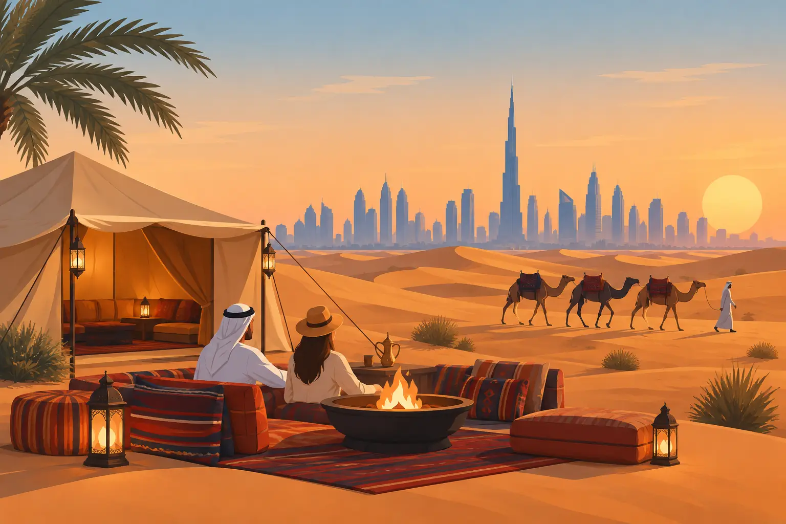 A Desert Camp Experience Review for Dubai Visitors