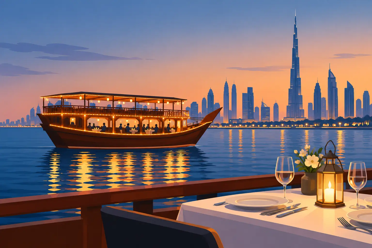 Dubai Dhow Cruise Review: Is Dinner Worth It?