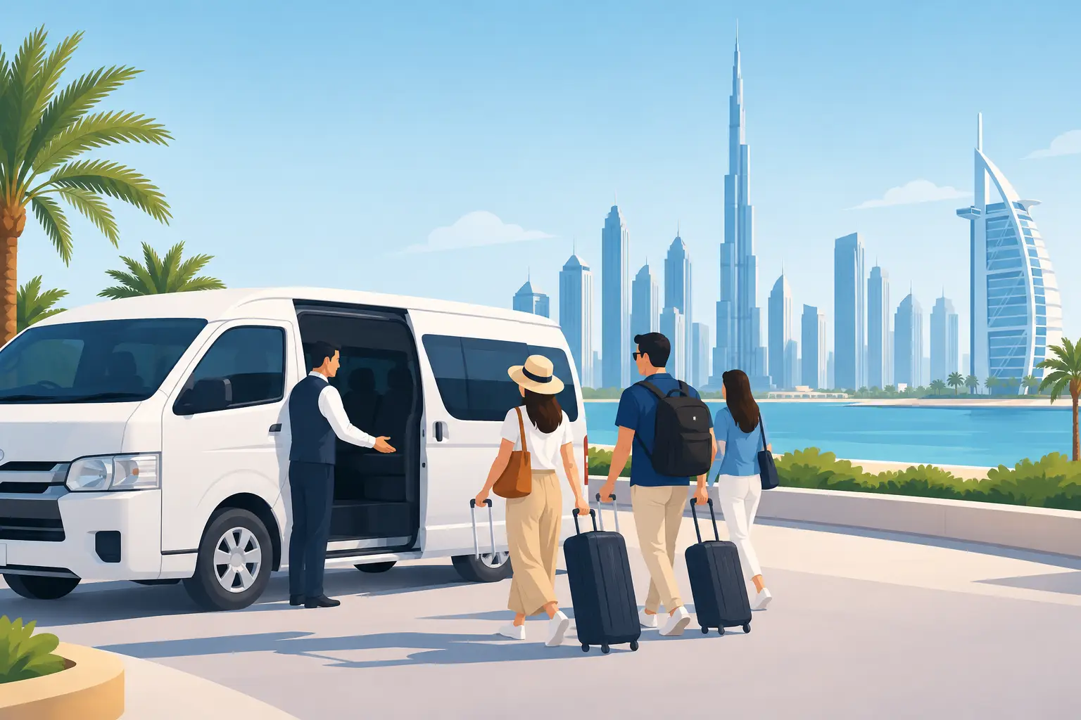 Shared Private Transfers for Easy Dubai Travel